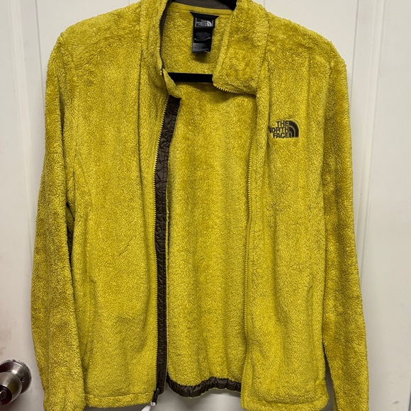 The North Face Jackets & Blazers - The north face green zip up